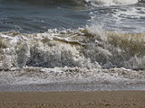 Splashing waves on the beach - Bulgarian seaside landscapes - Sinemorets