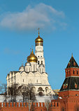 Church and bell tower of Ivan the Great in Moscow
