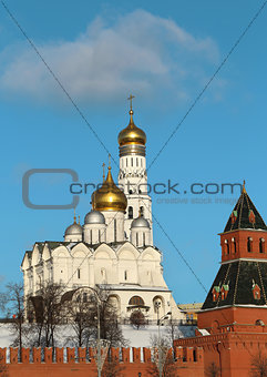 Church and bell tower of Ivan the Great in Moscow