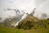 Fog Covered Machu Picchu