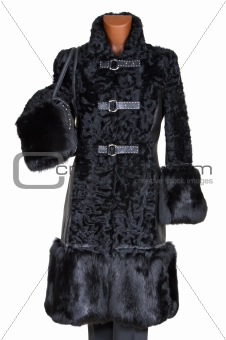 Female fur coat