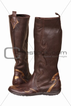 Female boots for winter