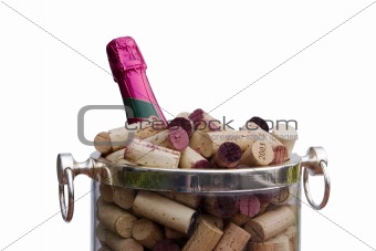 Champagne, Corks, Bucket
