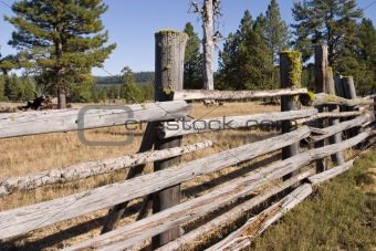 Wood Fence Rails