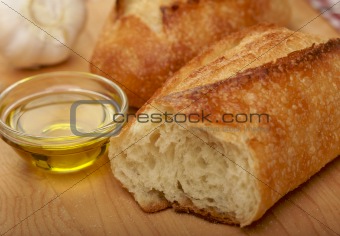 Sourdough Bread on Cutting Board