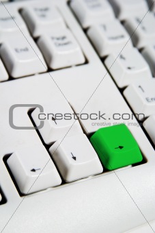 Arrow Keys Right Green