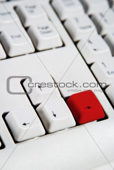 Arrow Keys Left Red