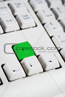 Arrow Keys Up Green