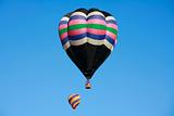 Two Hot Air Balloons