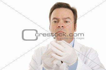 Doctor With Syringe