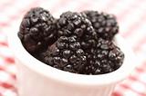 Blackberries in a Small Bowl 