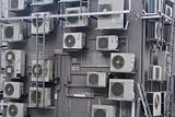 A crowd of aircons