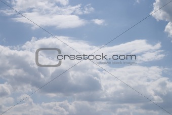 blue sky and cloud 