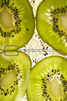 Kiwi Slice Texture