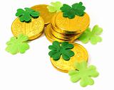 Saint Patrick's Gold and clover