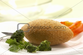 rissole (meatless ball)