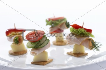 light snack (cheese sandwich)