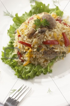 cooked rice - risotto