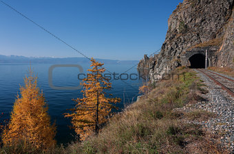 Autumn on the Circum-Baikal railway