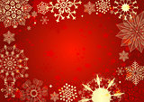Red christmas card