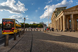 The Brandenburger Tor (Brandenburg Gate) in Berlin, Germany