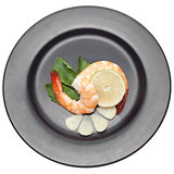 Shrimp dish with garlic and lime