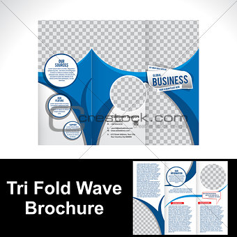 Tri Fold Wave Brochure