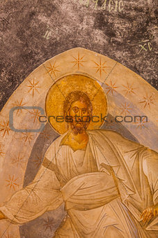 Jesus Mural in Chora Church