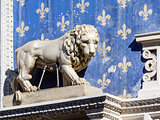 Lion Statue in Florence
