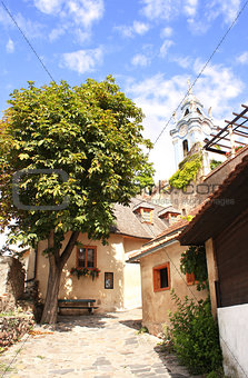 Old street in Durnstein, Austria