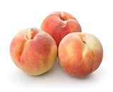 Three beautiful peaches