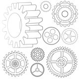 various vector gears