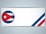 Cuba Country Set of Banners