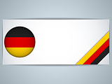 Germany Country Set of Banners