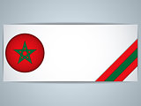 Morocco Country Set of Banners