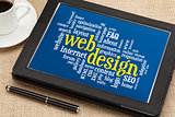 web design word cloud