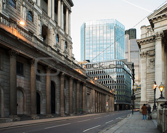 Buildings in city of London