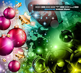 2014 Happy new year Party background 