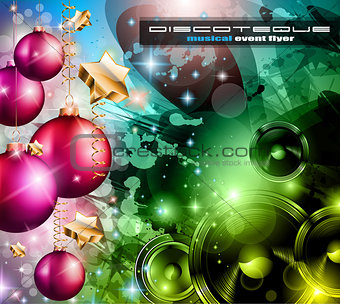 2014 Happy new year Party background 