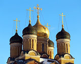 Beautiful church in the center of Moscow