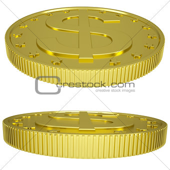 Gold dollars