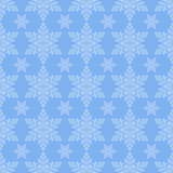 Blue Snowflake Seamless