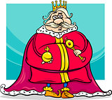 fat king cartoon fantasy character