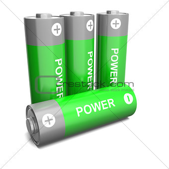 Power batteries