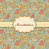  floral invitation card 