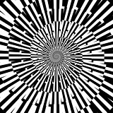Design monochrome abstract spiral movement background