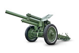 Old green cannon
