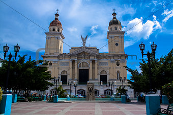 Central square in Santiago de Cuba