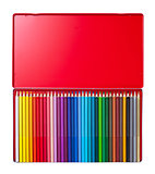 Color pencil in box