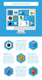 Ui, infographics and web elements